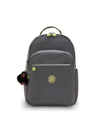 Kipling Seoul Lap Okul Çantası Back To Grey Kı42751dx Black To Grey