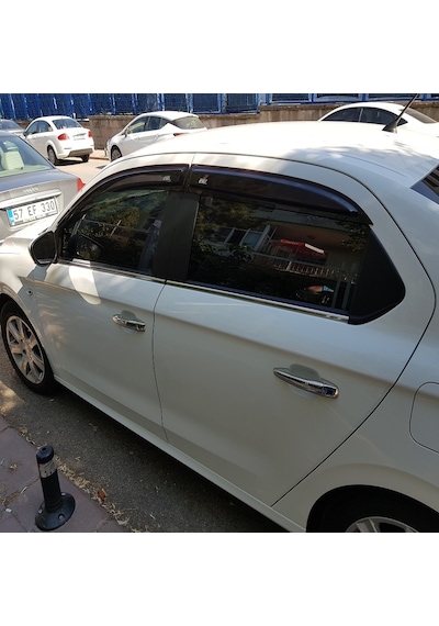 Citroen C Elysee Krom Cam Çıtası 4 Parça 2012 Üzeri Paslamz Çelik