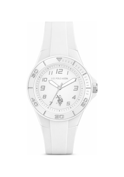 U.s.polo Assn 2 Yıl Saat&saat Garantili 3 Atm Suya Dayanıklı Genç Ve Çocuk Kol Saati Us.g2146.2 Beyaz 62856030