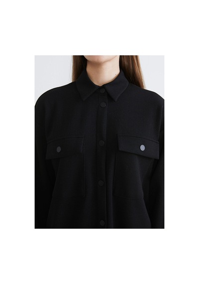 LC Waikiki Alıta Cıty Farkıyla Lcw Modest Siyah Parlak Dokulu Oversize Kadın Gömlek Tunik Siyah - 931522831 Siyah LC Waikiki Alıta Cıty Farkıyla Lcw Modest Siyah Parlak Dokulu Oversize Kadın Gömlek Tunik Siyah - 931522831 Siyah