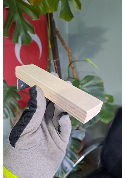 Vixpet Tünelife Ahşap Güvercin Tüneği 14 cm 20 Adet Bekar Tüneği | Ahşap Tünek | Dinlenme Tüneği