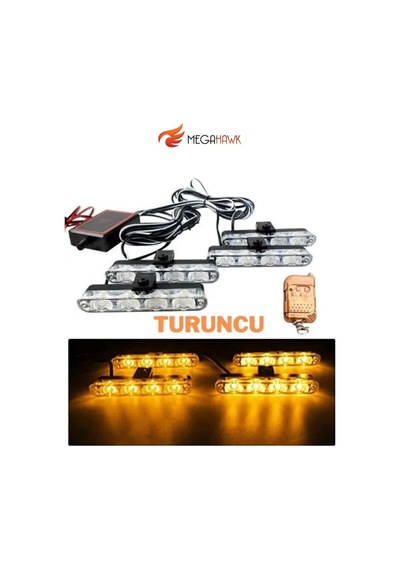 Panjur İçi Çakar Turuncu 4x4 Uzaktan Kumandalı
