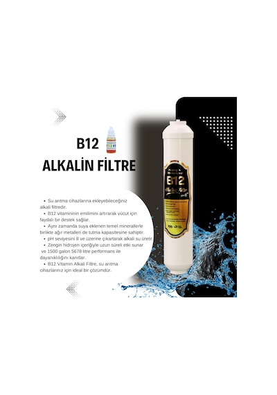 Açık Kasalara Uyumlu Ph8 B 12 Filtre Destekli 6'lı Filtre Seti