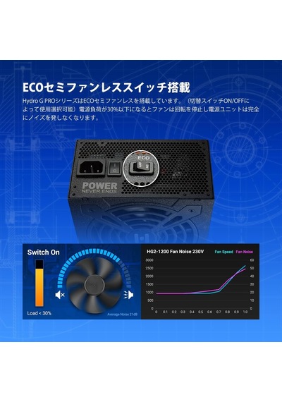 Hydro G Pro 1000w 80+ Gold Atx 3.0 Pcıe 5.0 Power Supply