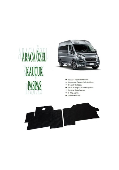 Fiat Ducato Peugeot Boxer Citroen Jumper 2014 Sonrası Paspas Ön