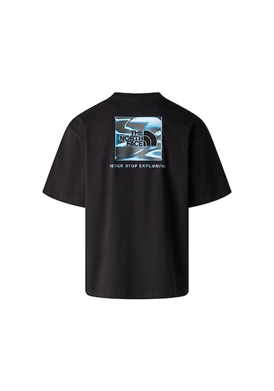 The North Face M Liquid Box Nse Oversize Erkek Outdoor Tişörtü Nf0a8g9wjk31 Siyah