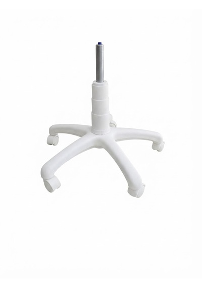 Beyaz Plastik Yıldız Ayak Ve Piston Seti