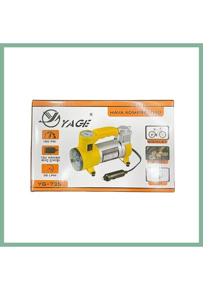 Bşkvirgo El Fenerli Metal Hava Kompresörü Bsk2026 Standart