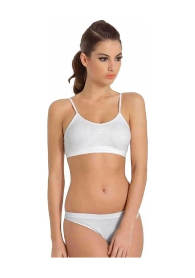 Miss Fit 11003 Kadın Ince Askılı Kaplı Büstiyer Sütyen