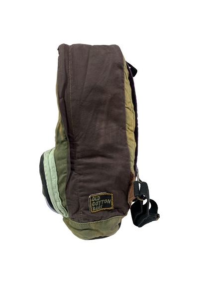 Old Cotton Cargo Kaliteli Tek Bölmeli Vintage Disayn Günlük Gezi Spor Okul Sırt Çantası Patchwork Komor 29x42cm Koyu Kahverengi Old Cotton Cargo Kaliteli Tek Bölmeli Vintage Disayn Günlük Gezi Spor Okul Sırt Çantası Patchwork Komor 29x42cm Koyu Kahverengi