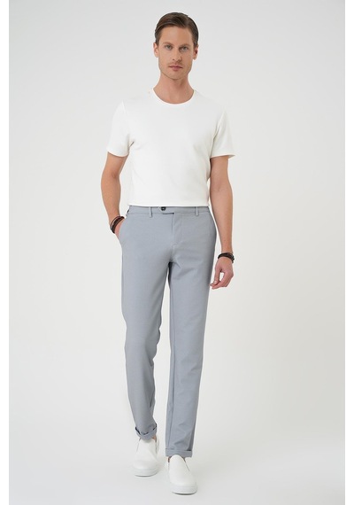 Efor Comfort Fit Beli Lastikli Gri Jogger Pantolon P 1181 Gri