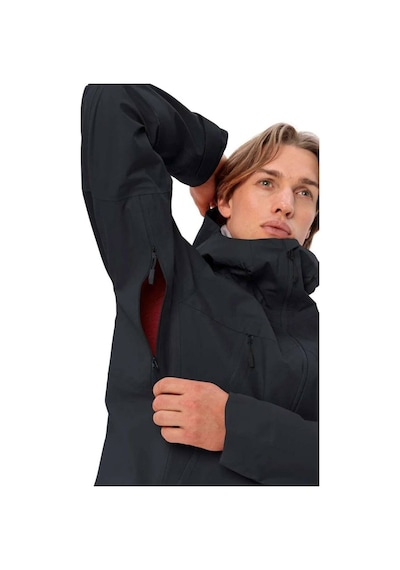 Vaude Croz Iv 3-layers Erkek Ceket 47322 Siyah