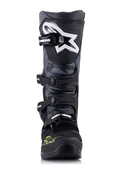 Alpinestars Tech 5 Kros Motosiklet Botu Gri Sarı