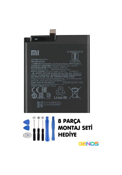 Xiaomi Mi 9t Bp41 Batarya Pil 4000 Mah + Tamir Seti