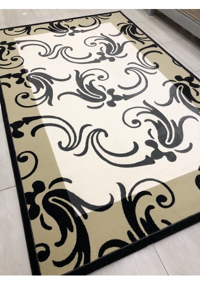 Saray Halı Simin 10791 R 200X300 Gri Siyah Beyaz 6 M2 Halı !