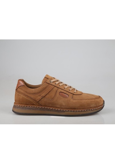 Komcero 3k1478 Hakiki Deri Taba Nubuk Erkek Günlük Ayakkabı 001