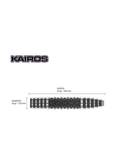 Winmau Kairos 2 %90 Tungsten Çelik Uçlu Dart Oku