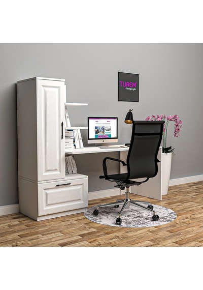 Cherry Membran Çalışma Masası Mdf Antrasit Cherry Membran Çalışma Masası Mdf Antrasit