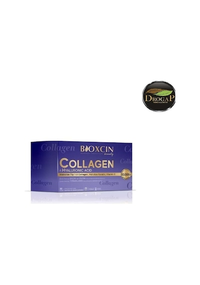 Bioxcin Beauty Collagen Toz Tip 1 - Tip 3 Hidrolize Kolajen Keratin 30 Saşe x 10.000 MG