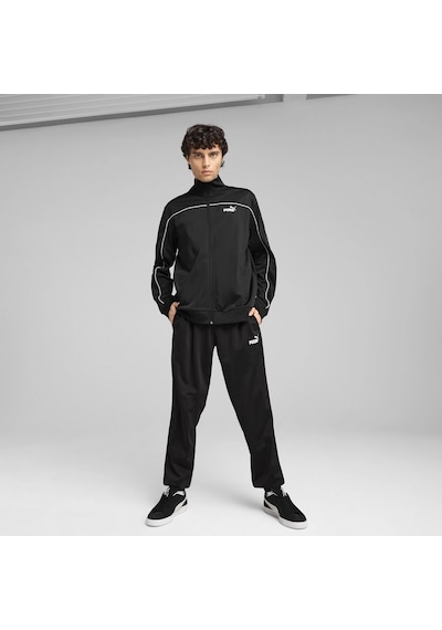 Puma Poly Piping Erkek Eşofman Takımı 68485201 Siyah