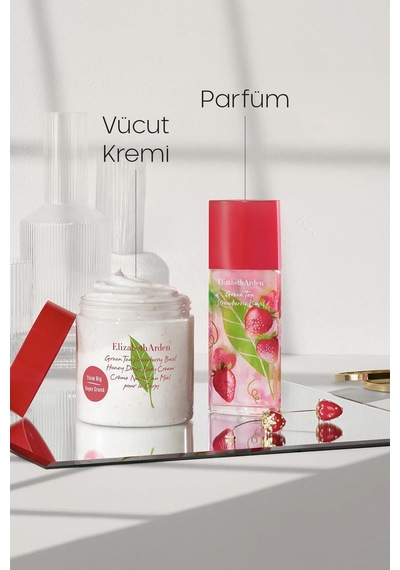 Elizabeth Arden Green Tea Strawberry Basil Honey Drops Vücut Kremi 500 ML