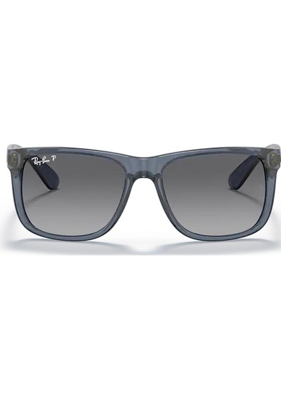 Ray-Ban Rb 4165 6596t3 51 Justin Unisex Polarize Şeffaf Mavi Kemik Güneş Gözlüğü