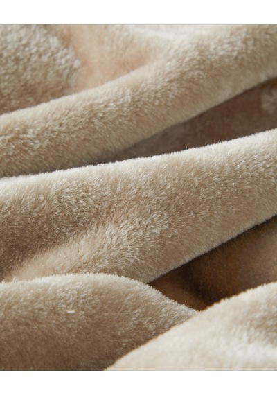 Vena Supersoft Çift Kişilik Battaniye 200x220 Cm Bej