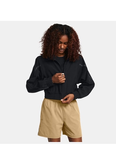 Kadın Ua Unstoppable Crop Ceket 1386479-001 Black Black Siyah