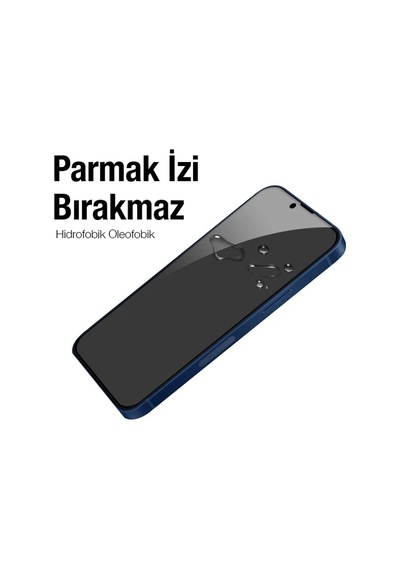 Ally İphone 14 Plus 6.7 3d Full Privacy Gizlilik Cam Ekran Koruyucu Anti-spy- 5775