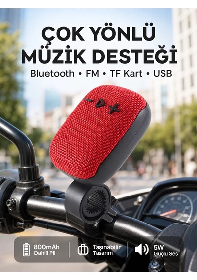 Northcity Taşınabilir Bluetooth Hoparlör 800mah Uzun Pil Ömrü - 5w Tws Ses Kalitesi