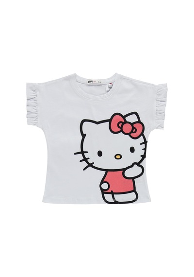 Hello Kitty 2-5 Yaş Takım - Kırık Beyaz-siyah