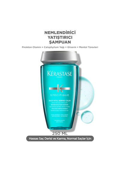 Specifique Bain Vital Dermocalme Yağlı Saç Derisi Için Hassasiyet Karşıtı Şampuan 250 Ml Specifique Bain Vital Dermocalme Yağlı Saç Derisi Için Hassasiyet Karşıtı Şampuan 250 Ml