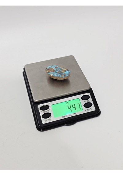 Doğal İran Nişabur Firuze Turkuaz Taşı 44,10 Karat - 8,80 Gram T072