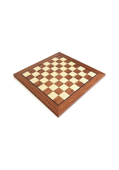 El Yapımı Ahşap Satranç Tablası Gül 50x50cm