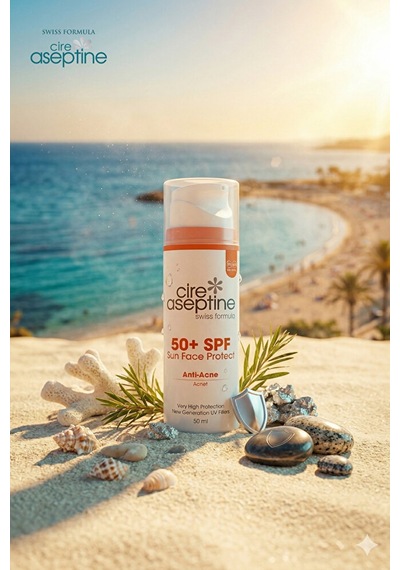 Günes Koruyucu Anti -acne Yüz Kremi Spf 50+ Sun Face Protect 50 Ml
