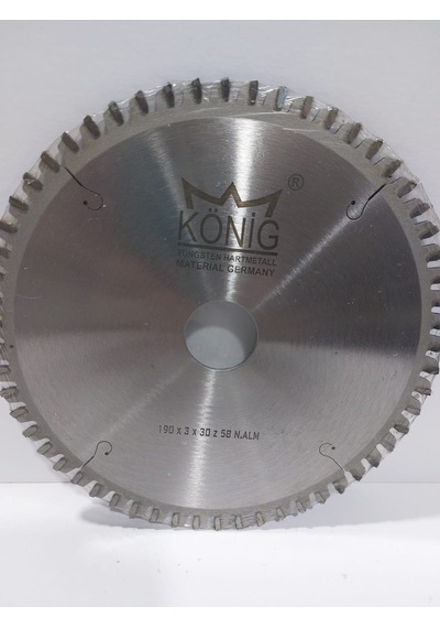 KÖNİG 400*4.0*32 Z:108 ALÜMİNYUM ELMAS DAİRE TESTERESİ