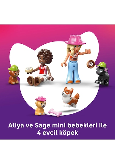 LEGO® Friends Köpek Ödülleri Pastanesi 42677-6 Yaş ve Üzeri Çocuklar için Minifigür İçeren Yaratıcı Oyuncak Yapım Seti (278 Parça)