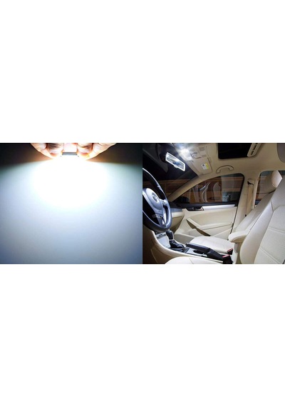 Beyaz Renk Led Sofit Ampul 39Mm - 36 Smd Led Li