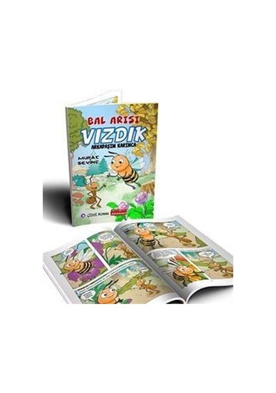 Bal Arısı Vızdık - Arkadaşım Karınca - Murat Sevinç - Bordo Ressam