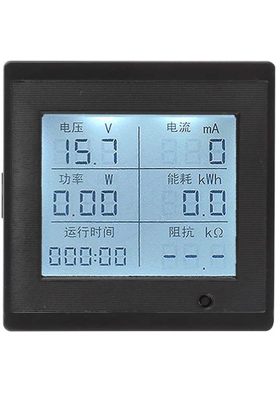 Alkatronik-Dc 6-200V 20A Dijital Voltmetre Ampermetre Wattmetre Voltaj Akım