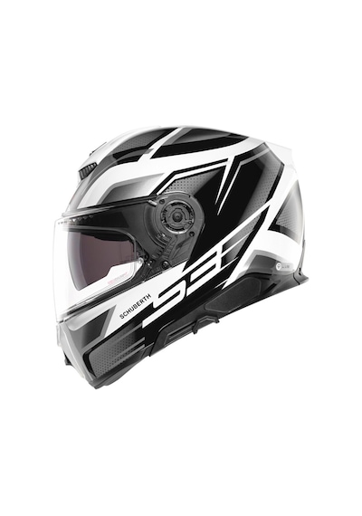 Schuberth S3 Storm Sılver Kapalı Motosiklet Kaskı Siyah