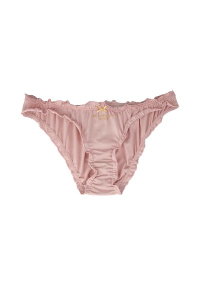Sebatingo Kadın Külot Bikini Fırfırlı Pamuklu Çok Renkli 5 Li Paket