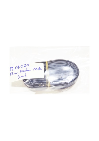 13mm Isı İle Daralan Siyah Makaron 5 Metre, Daralma Oranı 2/1, Çalışma -55/+125 Derece