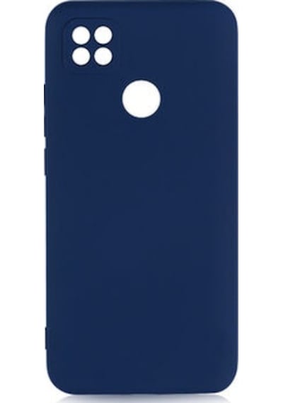 Redmi 9c İçi Kadife Dolgulu Şık Candy Lansman Silikon Kılıf Lacivert