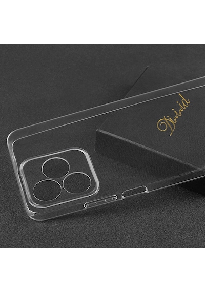Kilifone - Realme Note 50 Uyumlu - Kılıf Şeffaf Soft Slim Fitt Süper Silikon Kapak - Şeffaf