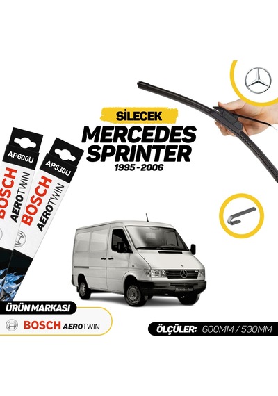 Mercedes Sprinter Bosch Aerotwin Silecek Takımı 1995-2006