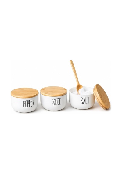 Bambu Vakumlu Hava Geçirmez Kapaklı 3'lü Beyaz Cam Baharatlık Seti 370 Ml, Spice Salt Pepper Yazılı Silindir Kavanoz, Tuzluk Ve Kuru Gıda Saklama Kabı, Tezgah Üstü Mutfak Düzenleyici 3 Parça Set Diğer Bambu Vakumlu Hava Geçirmez Kapaklı 3'lü Beyaz Cam Baharatlık Seti 370 Ml, Spice Salt Pepper Yazılı Silindir Kavanoz, Tuzluk Ve Kuru Gıda Saklama Kabı, Tezgah Üstü Mutfak Düzenleyici 3 Parça Set Diğer