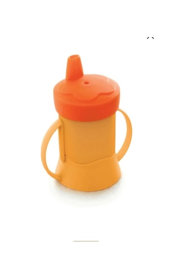 Tupperware Ilk Bardak Biberonum Bebek Suluğu Tropikal 200 Ml Turuncu
