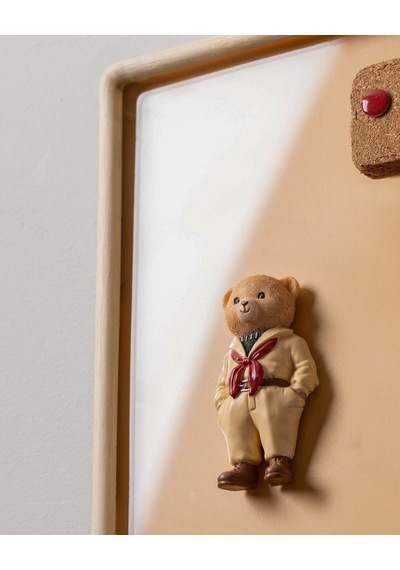 Madame Coco Cookie Bear Magnet - Krem- 4x8 Cm 8684427186916 Ekru