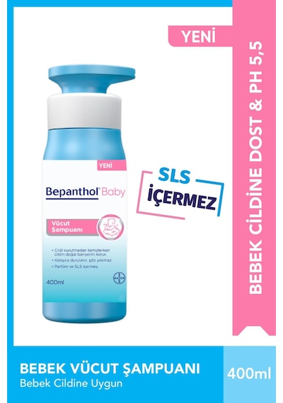 Bepanthol Baby Vücut Şampuanı  400 ML